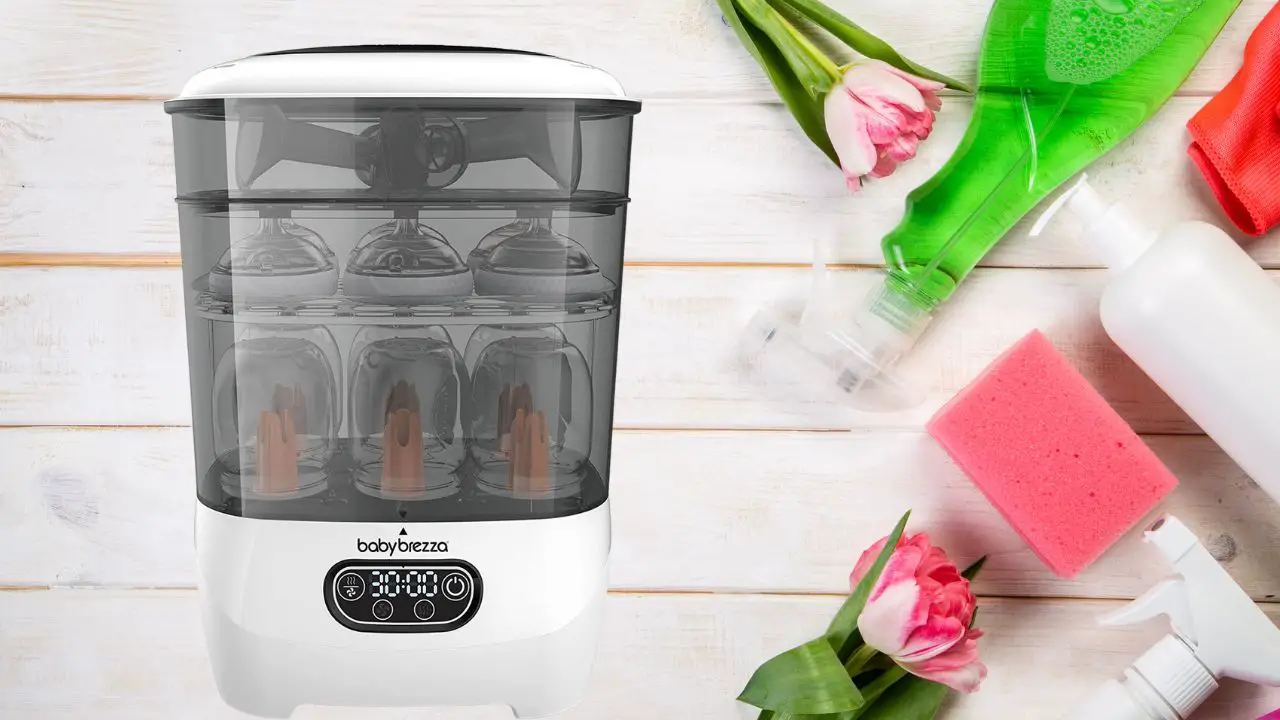 Cleaning Baby Brezza Baby Bottle Sterilizer in 6 Simple Steps