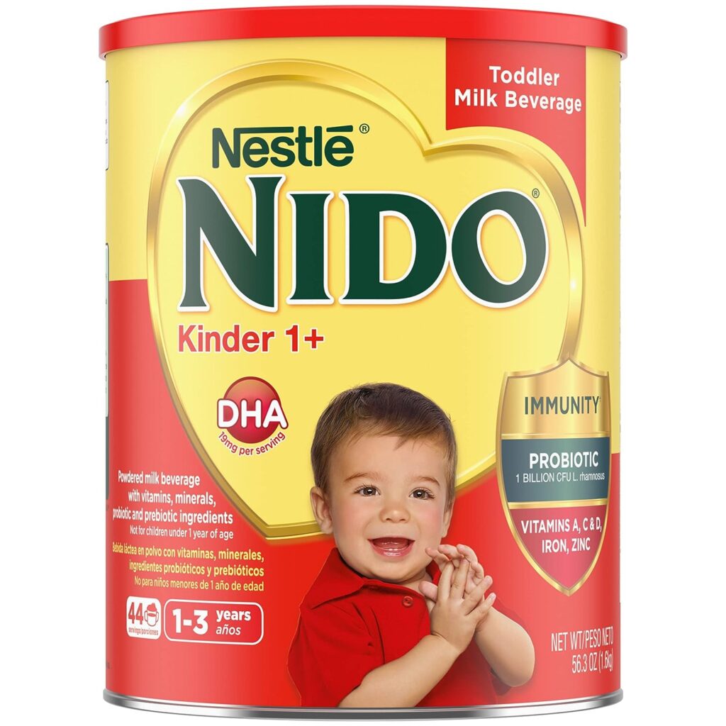 NIDO Kinder 1+ Toddler Powdered Milk 
