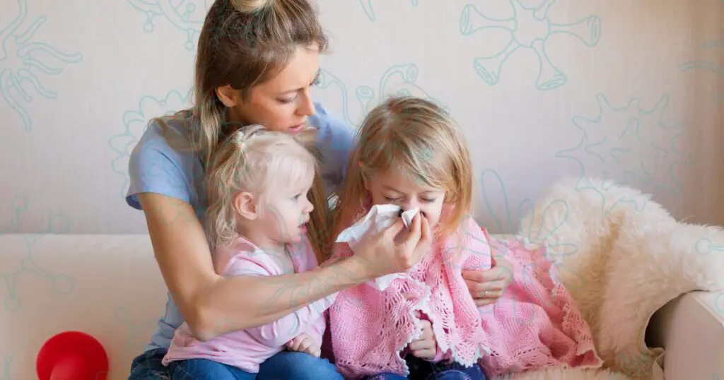 what causes flu in toddlers