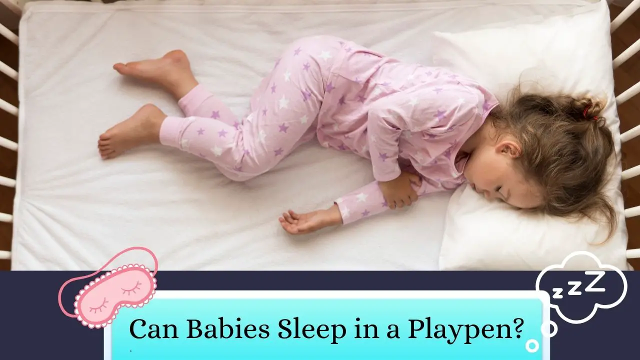 Can Babies Sleep in a Playpen? TeddyCounty