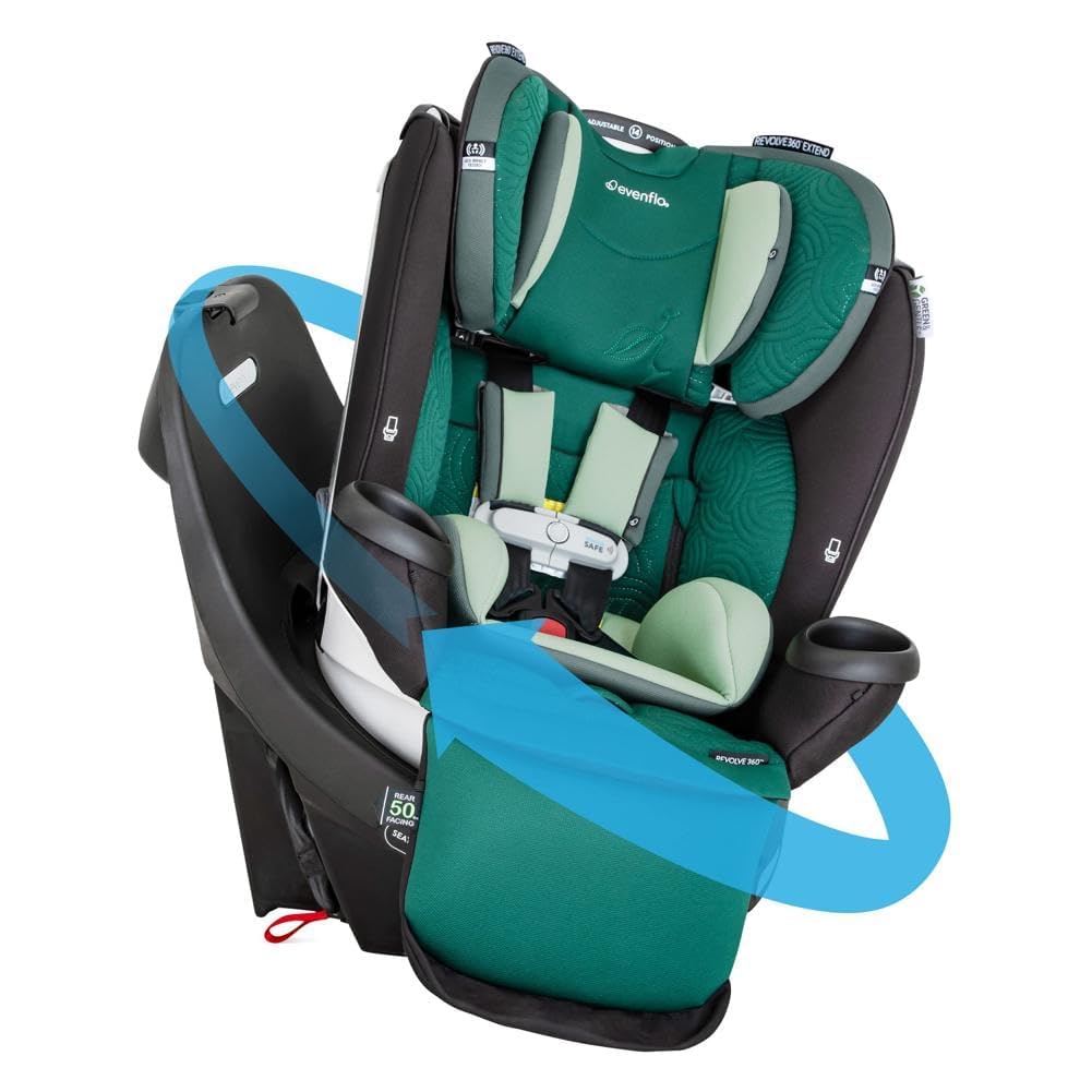 Evenflo Revolve360 Extend All-in-One Rotational Car Seat