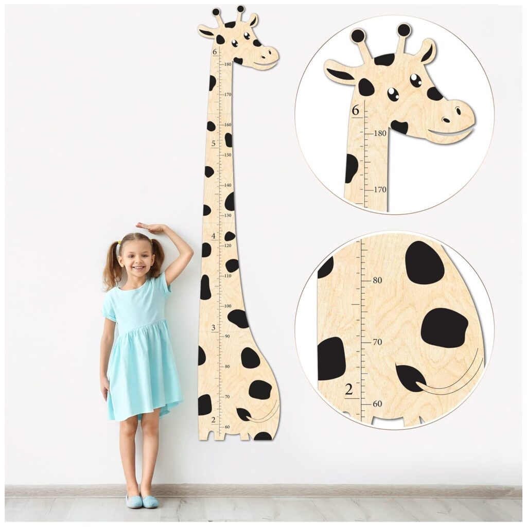 Wooden Growth Chart for Kids