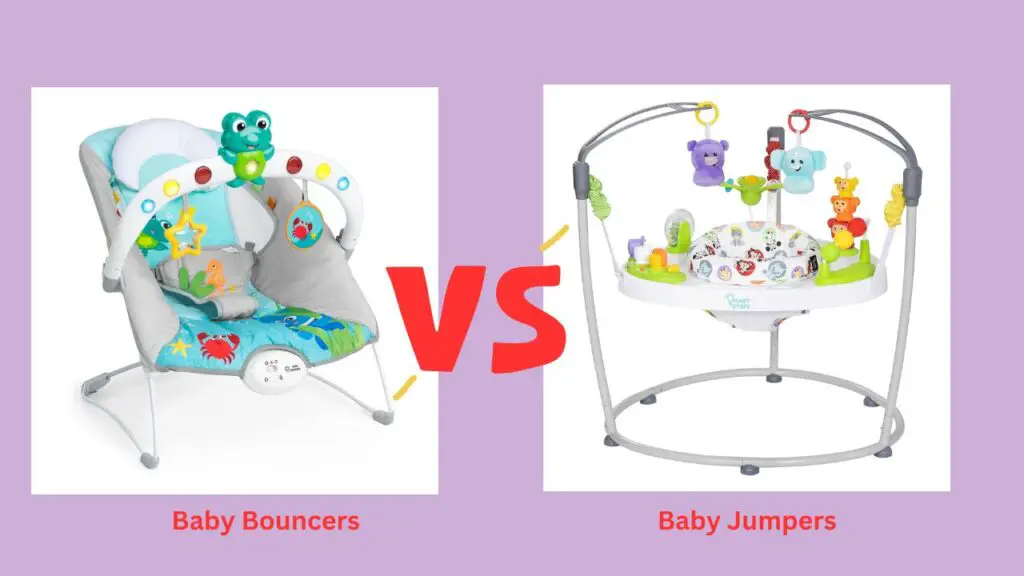 baby bouncer vs. jumper